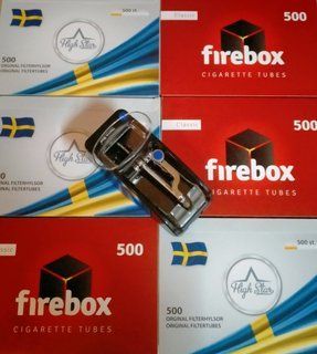 Электрическая машинка для набивки гильз табаком + Firebox 1500шт. +1500шт. других набор 57 фото